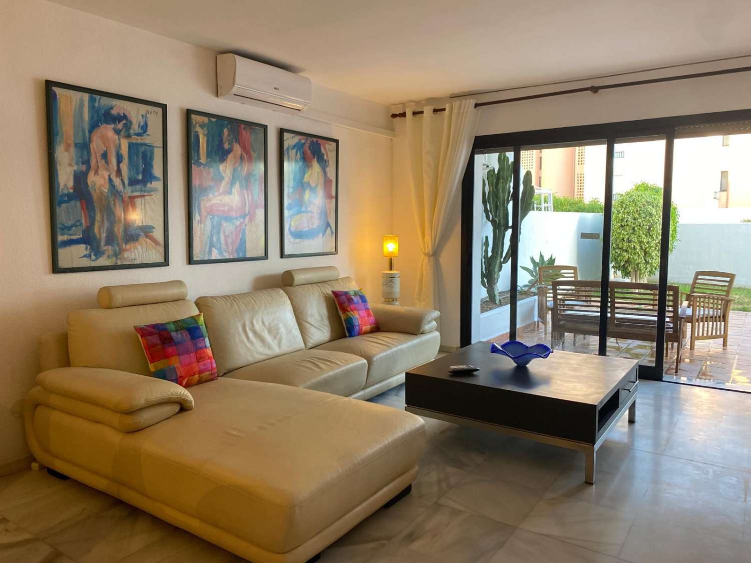 Appartement à louer avec jardin. Près de Puerto Banus, Marbella. Pas de frais de commission d’agence.