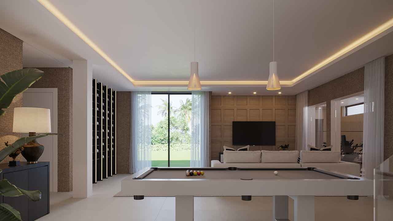 12 off-plan sophisticated villas; with modern design and features.