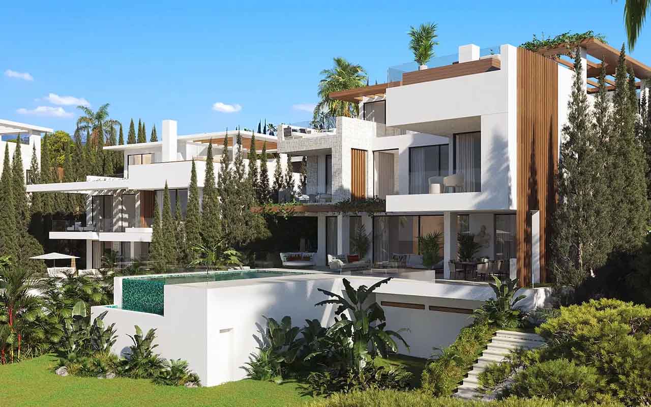 12 off-plan sophisticated villas; with modern design and features.