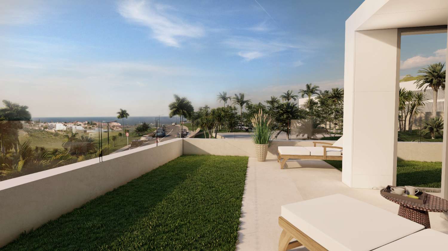 Försäljningspris från €730.000. Nybyggda villor. Estepona. Under byggnad.